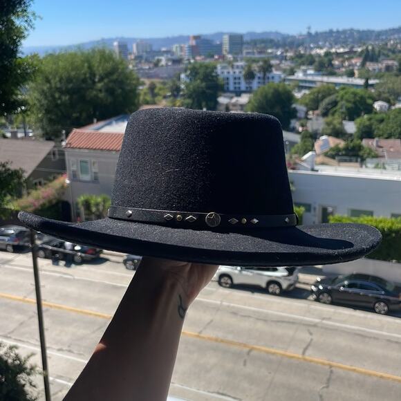 Renegade Headwear Packable Black Lite Felt Wool Hat - Picture 3 of 11